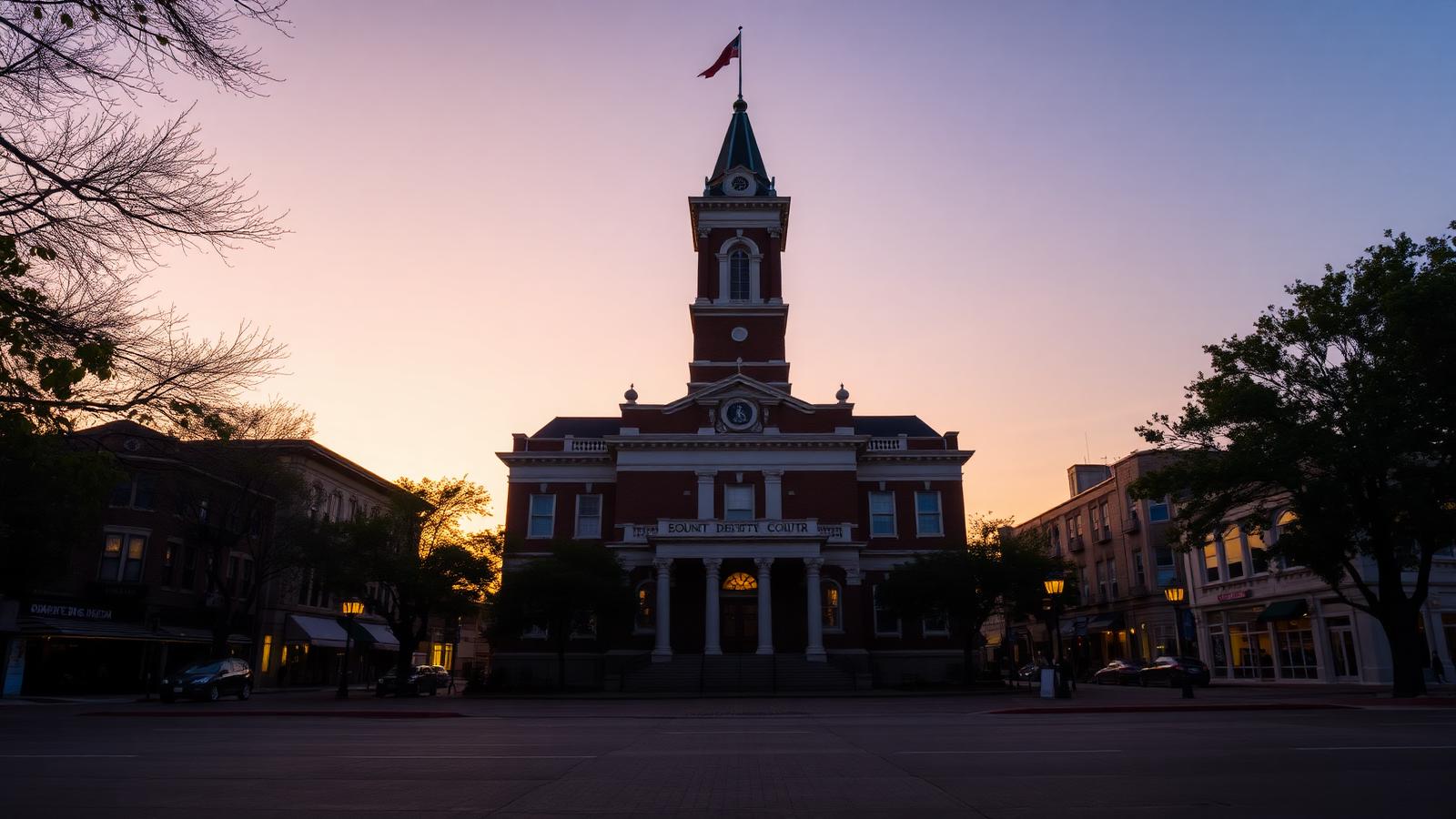 Denton, TX skyline