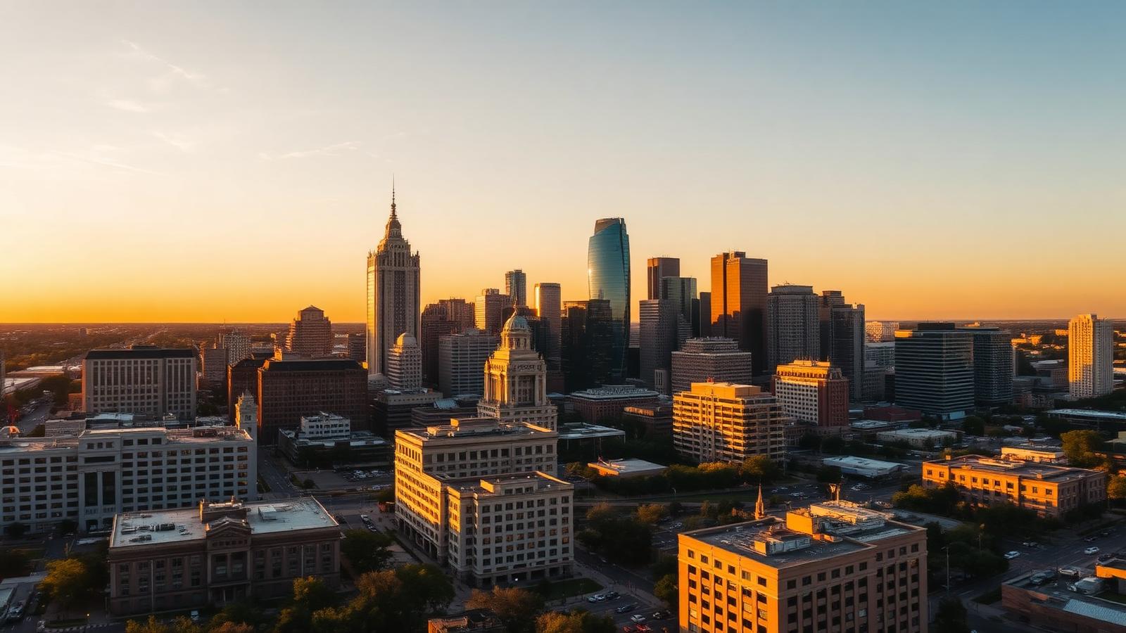 Fort Worth, TX skyline